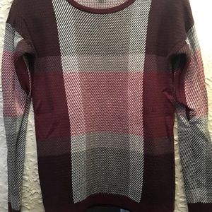 THE LIMITED plaid sweater